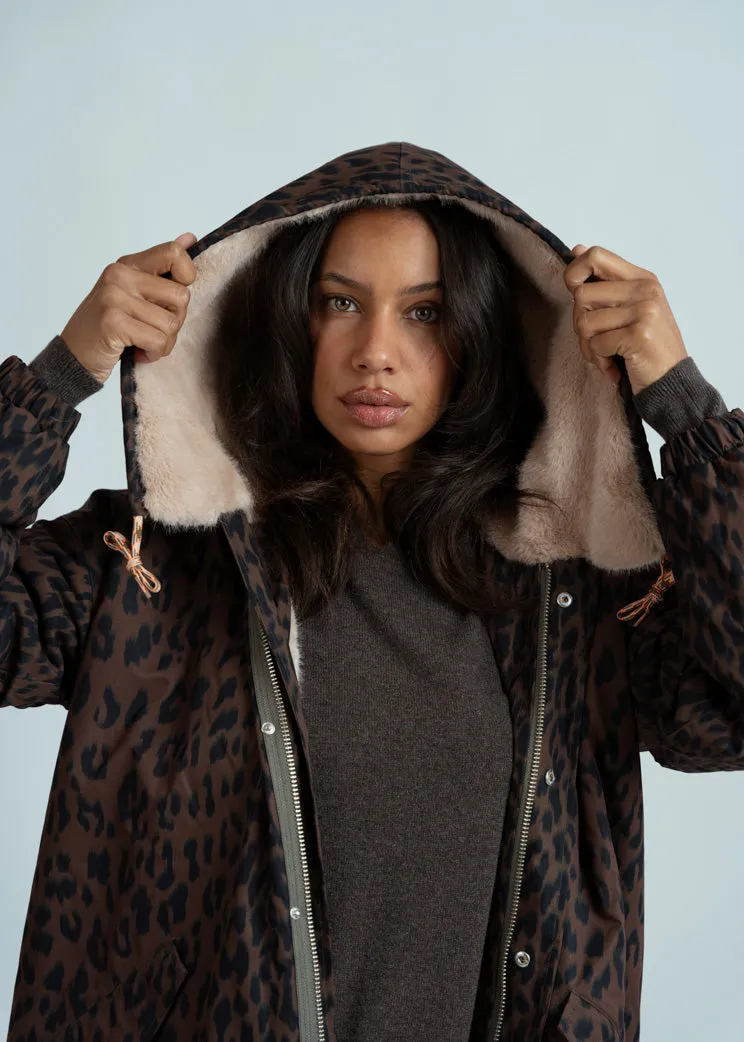 Bellerose Leopard Laos Parka