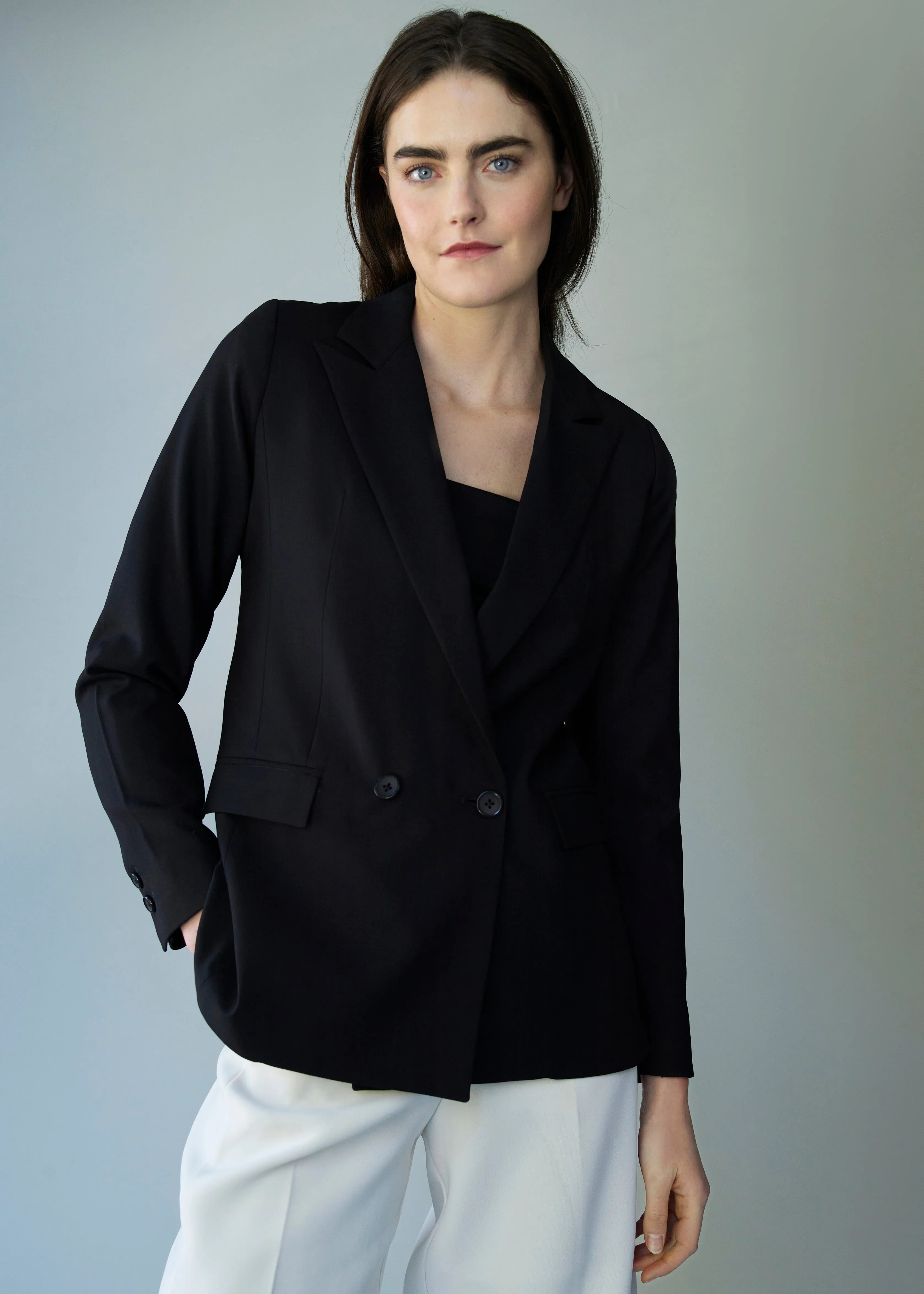Black Italian Wool blazer