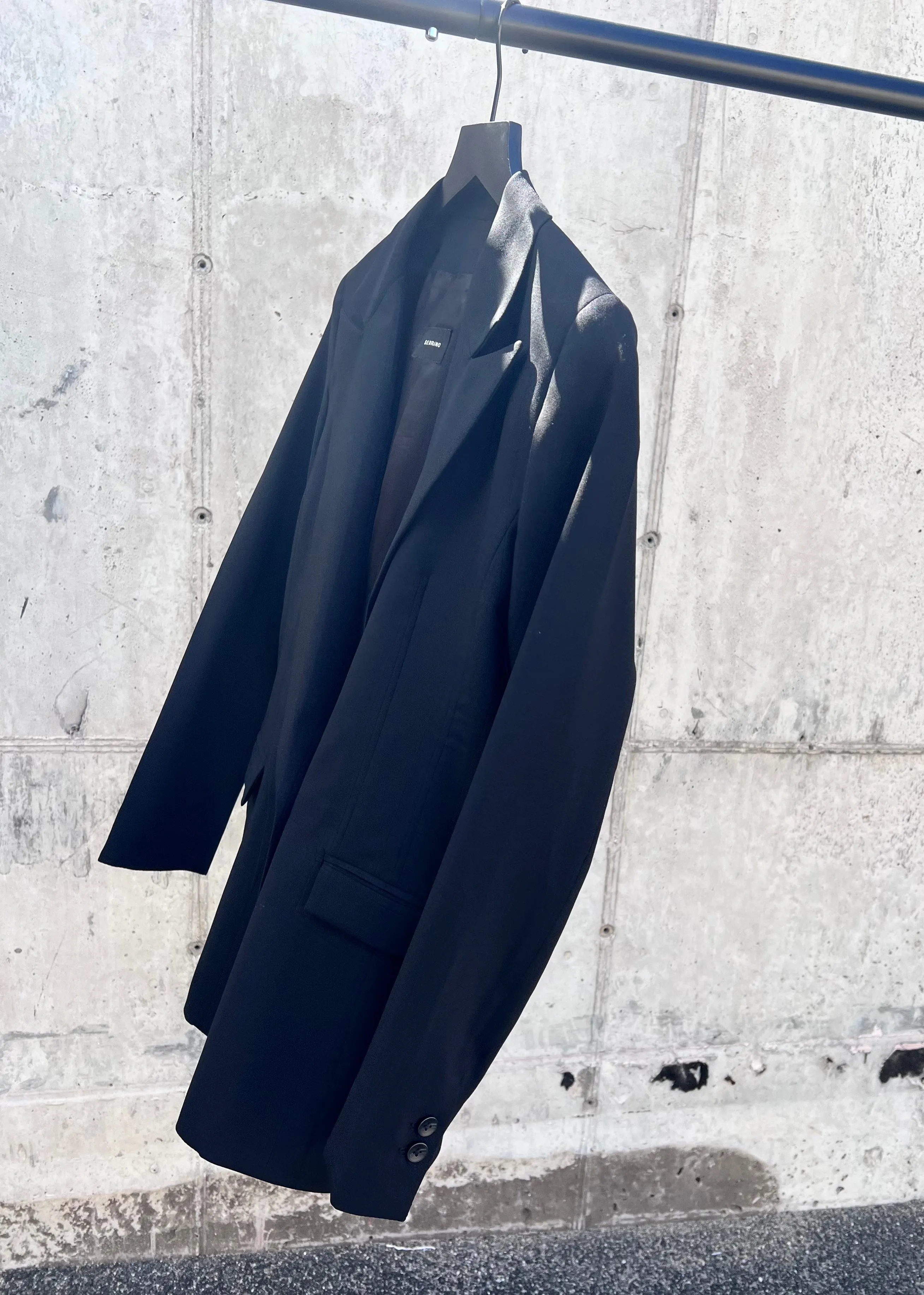 Black Italian Wool blazer