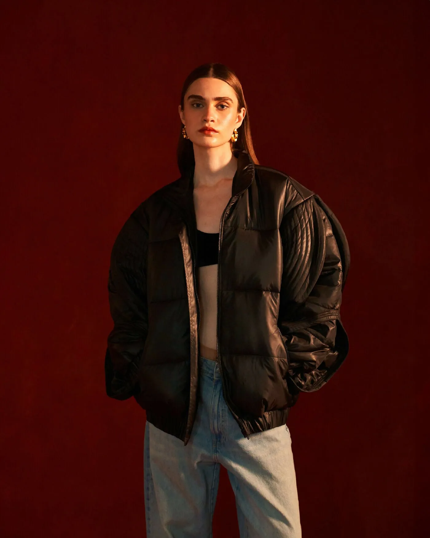 Black Puffer Jacket