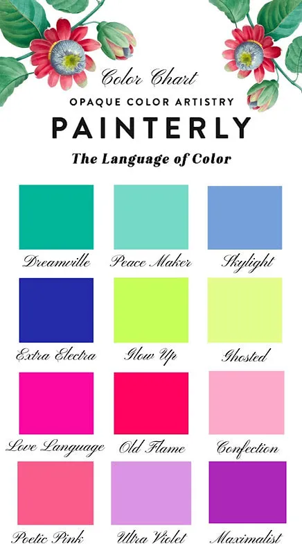 DIY Painterly Ghosted