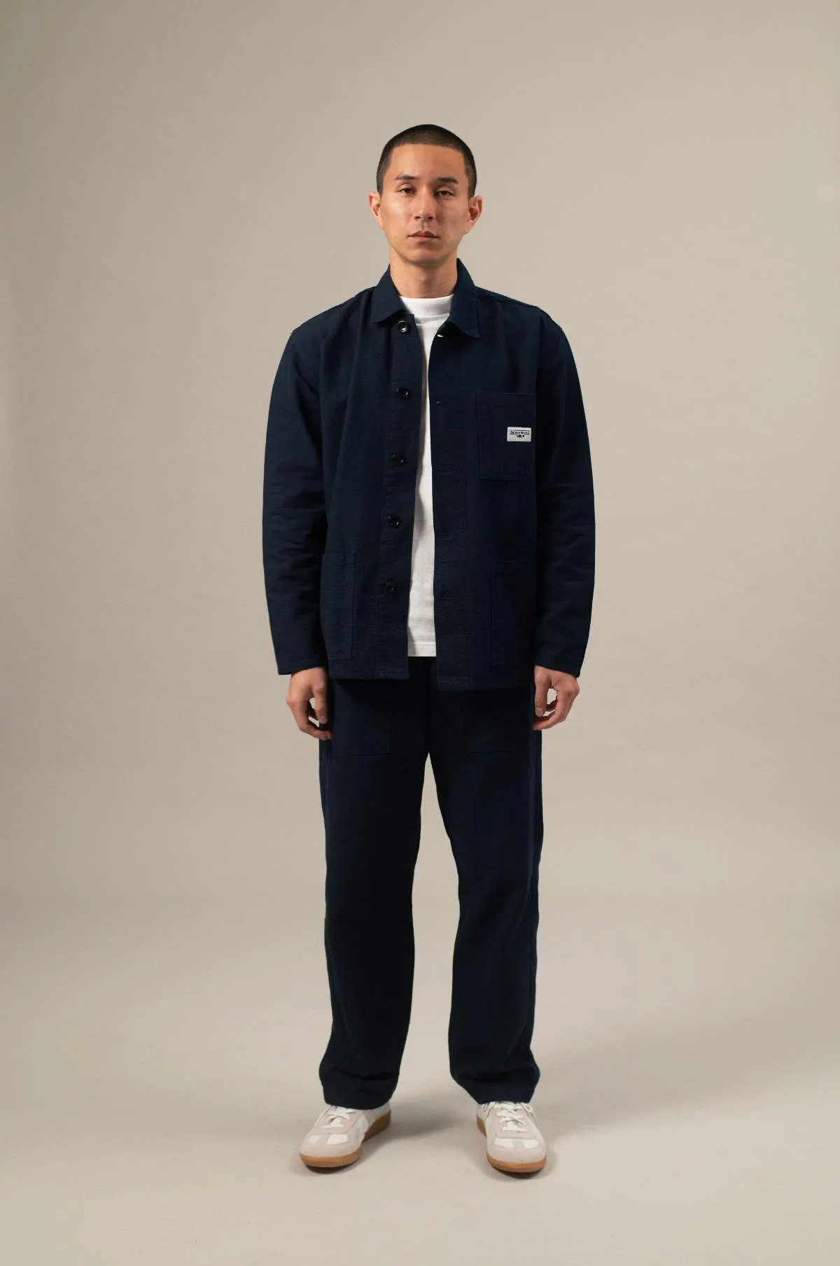 Hambledon Canvas Chef Pants Dark Navy