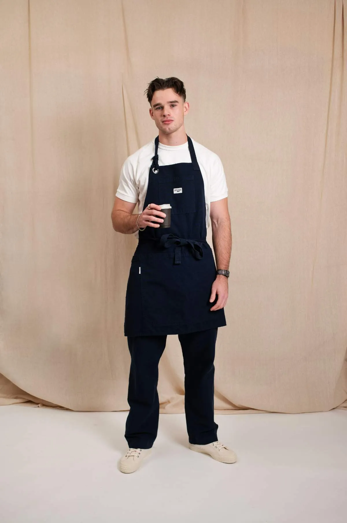 Hambledon Canvas Chef Pants Dark Navy