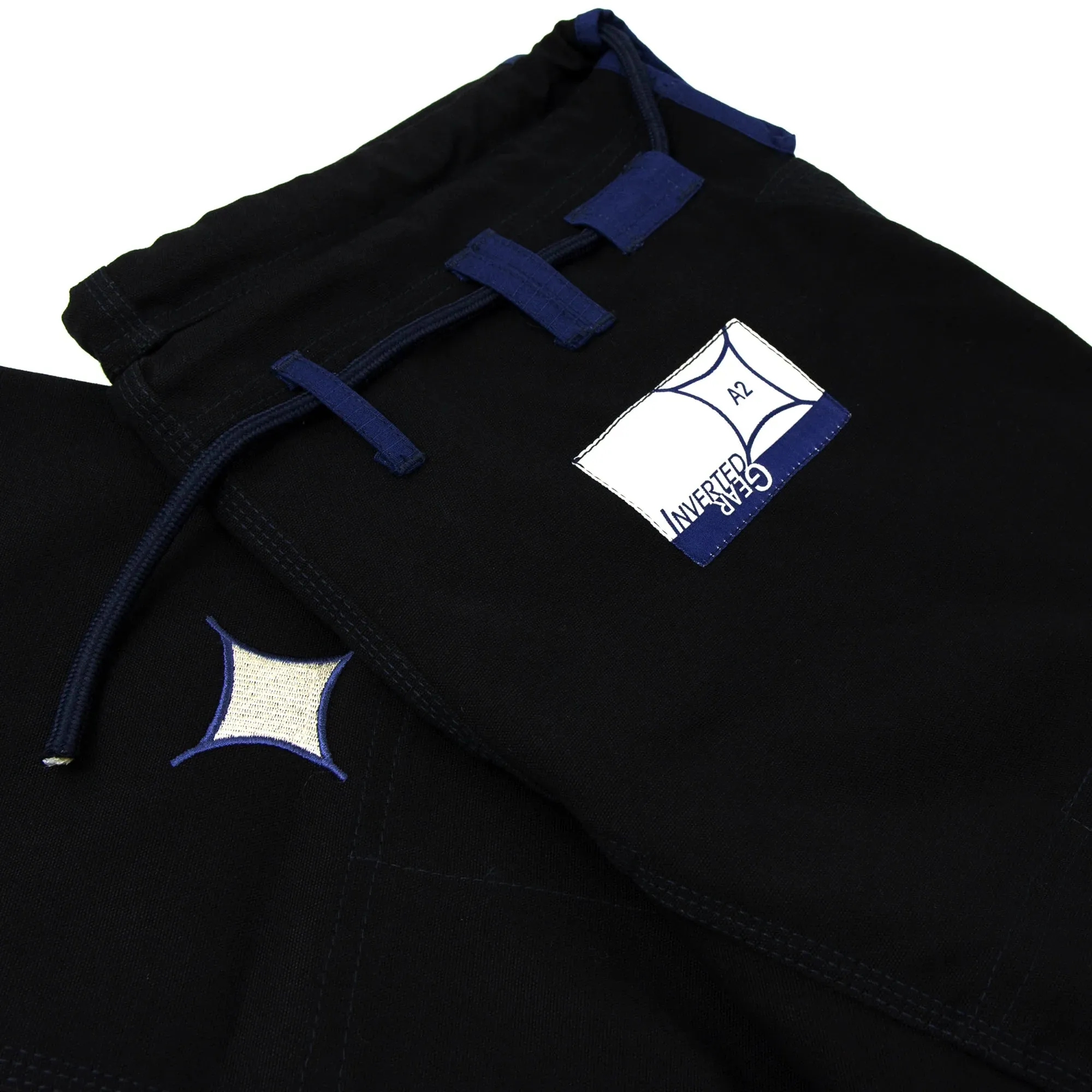 Inverted Gear Canvas BJJ Gi - Black