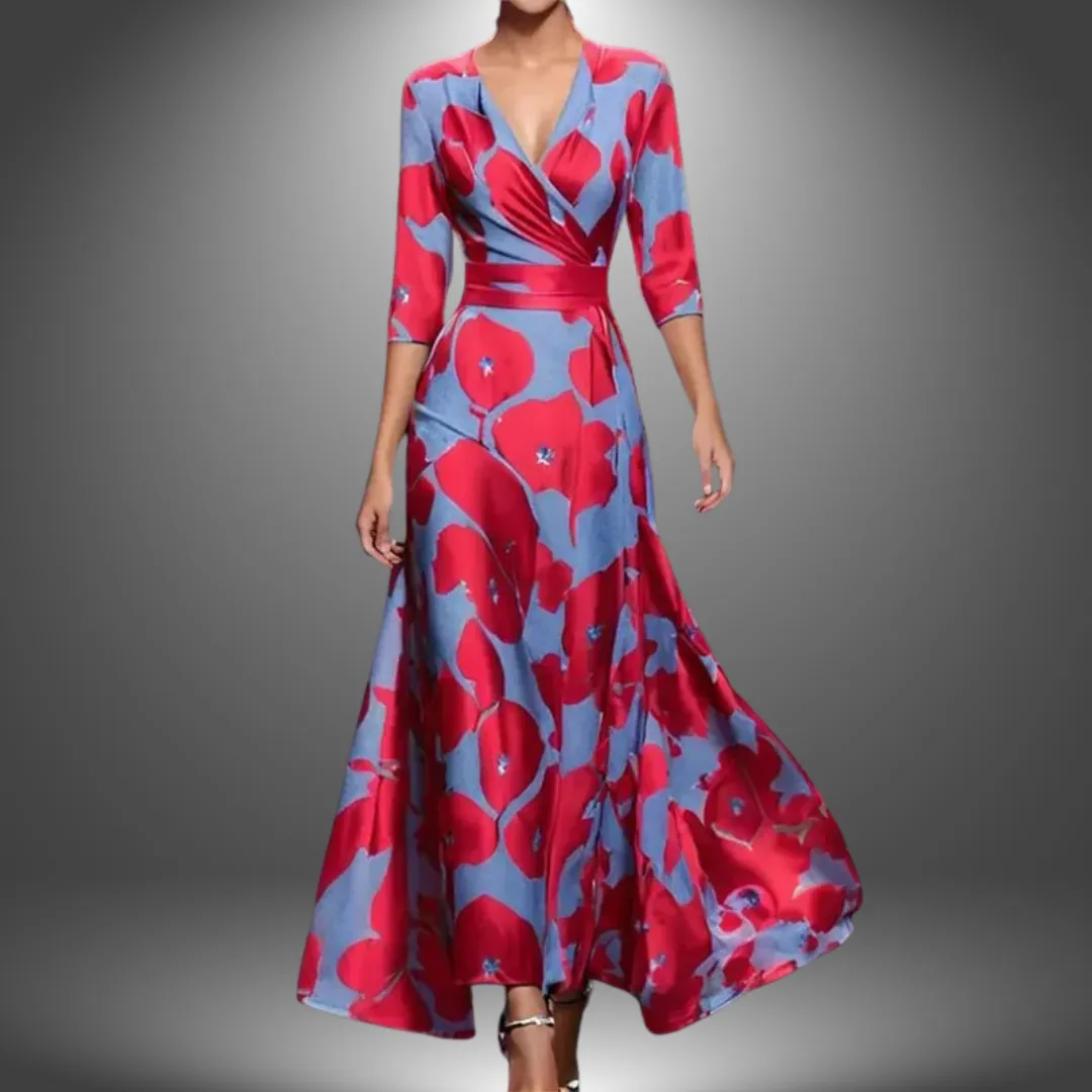 Leigh™ - Printed Wrap Dress