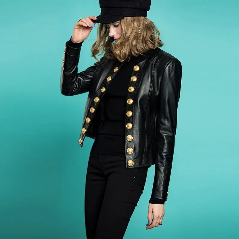 Little Explorer Leather Blazer