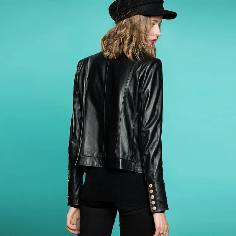 Little Explorer Leather Blazer