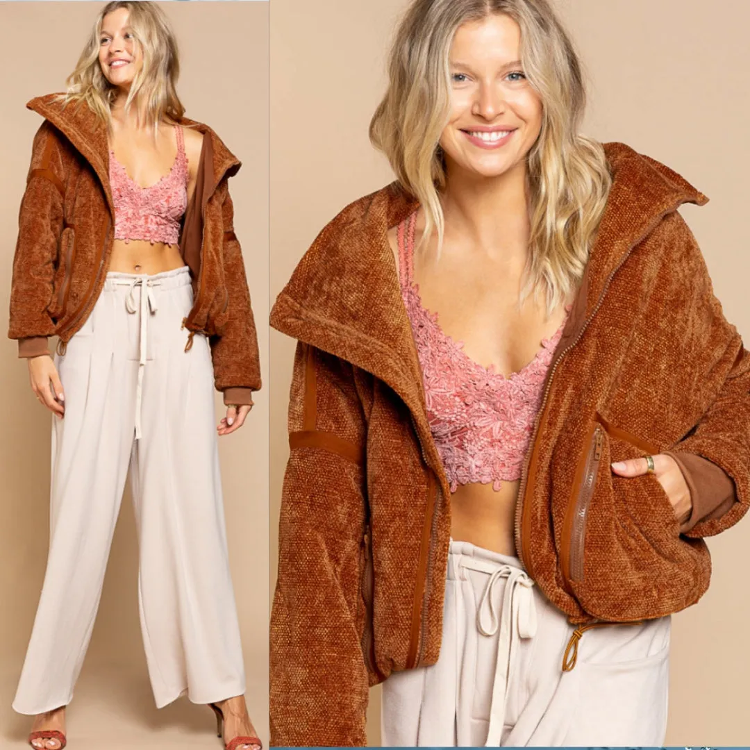 Plush Quilted Jacket