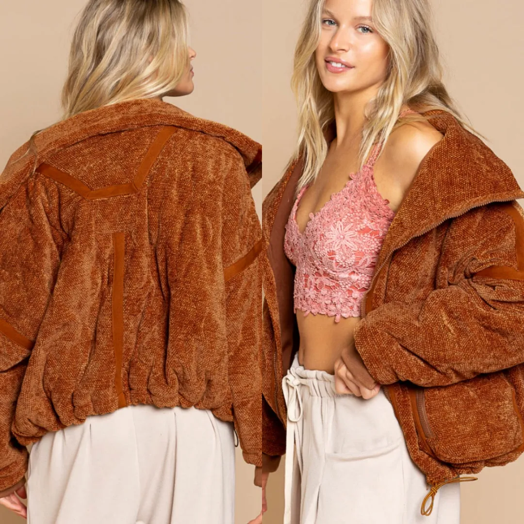 Plush Quilted Jacket