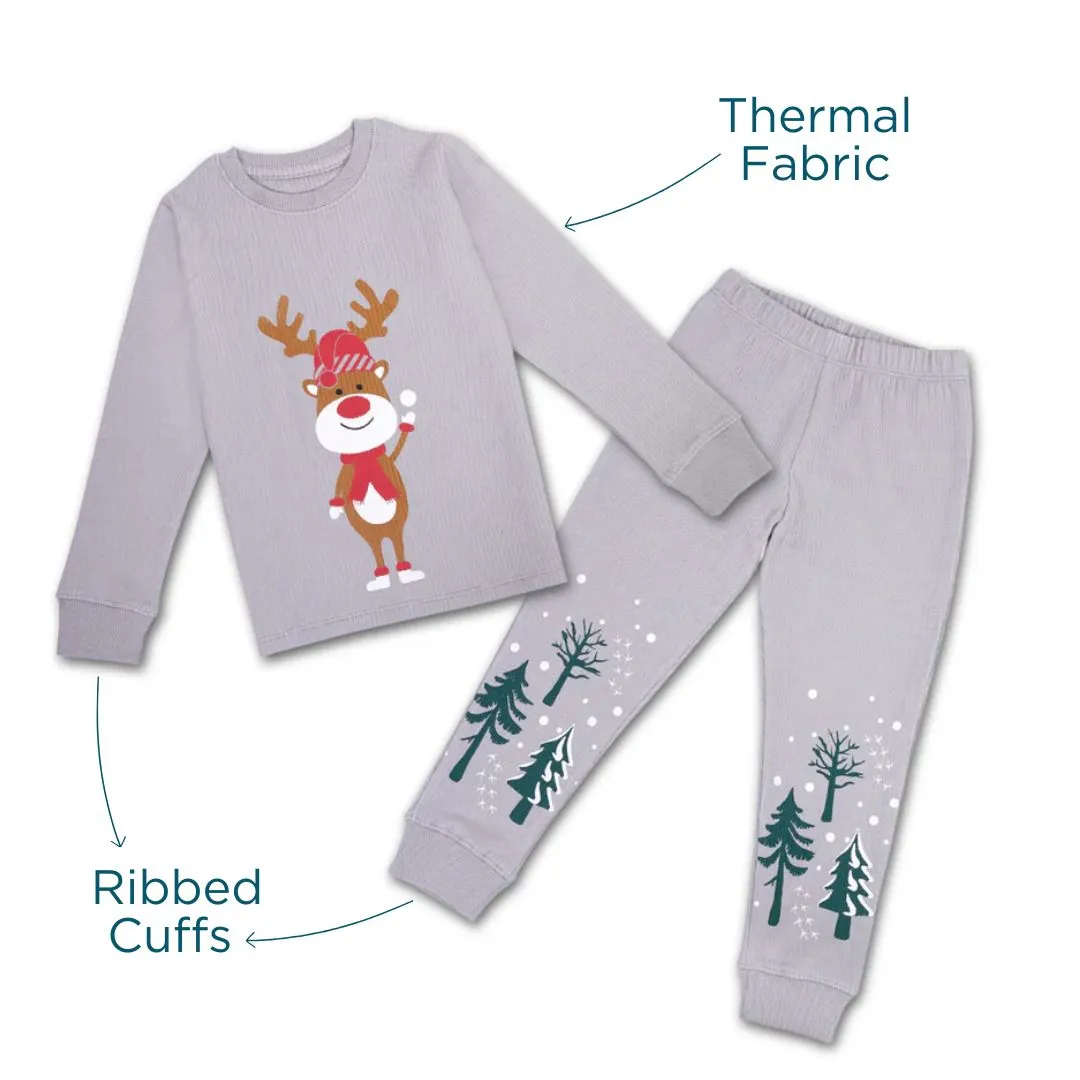 Red Nose Winter Co-ord Set For Boys