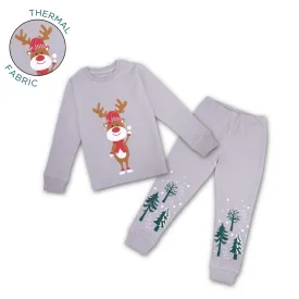 Red Nose Winter Co-ord Set For Boys