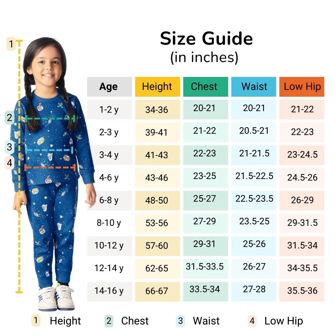 Red Nose Winter Co-ord Set For Girls