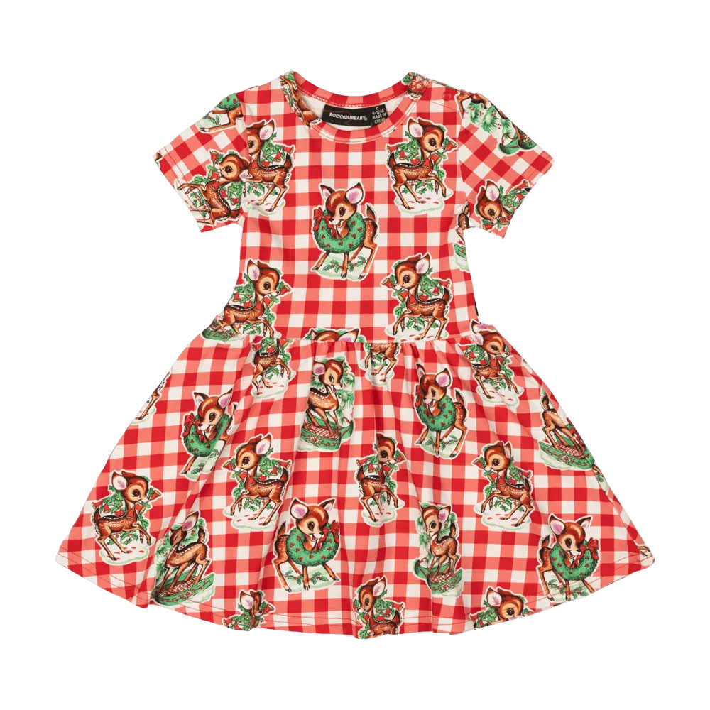 Rock Your Baby Dress - Reindeer Joy | Baby