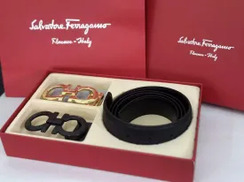 Salvatore Ferragamo Men's Leather - Exquisite Italian Craftsmanship