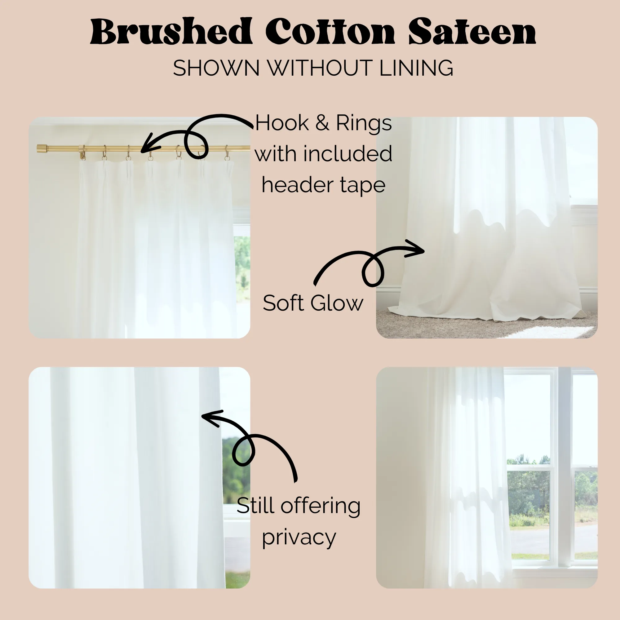 Teddy Bear Curtain Panel