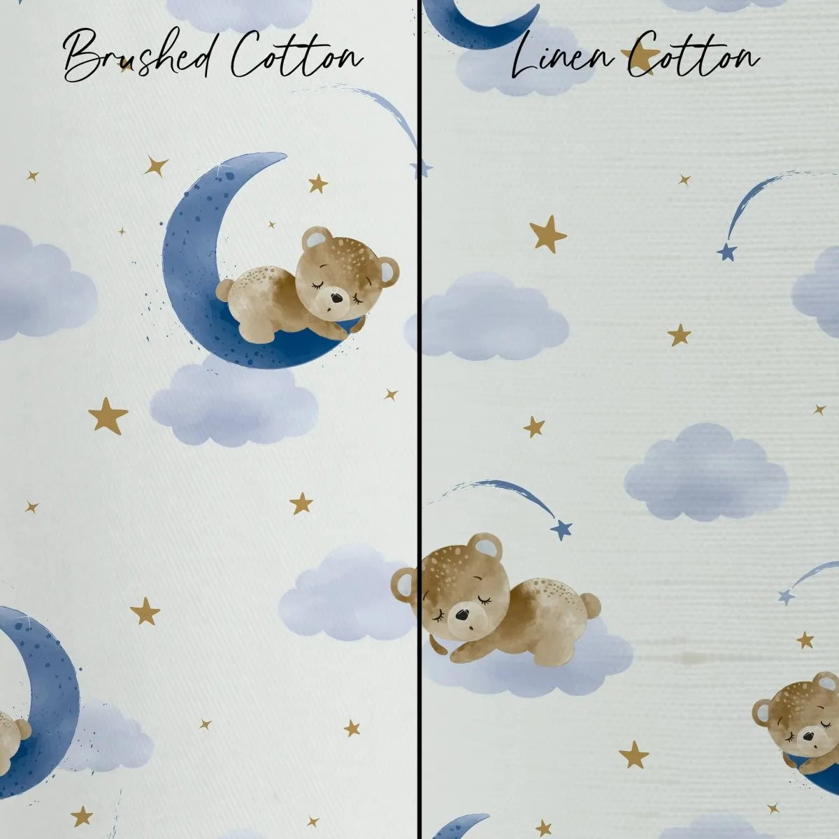Teddy Bear Curtain Panel