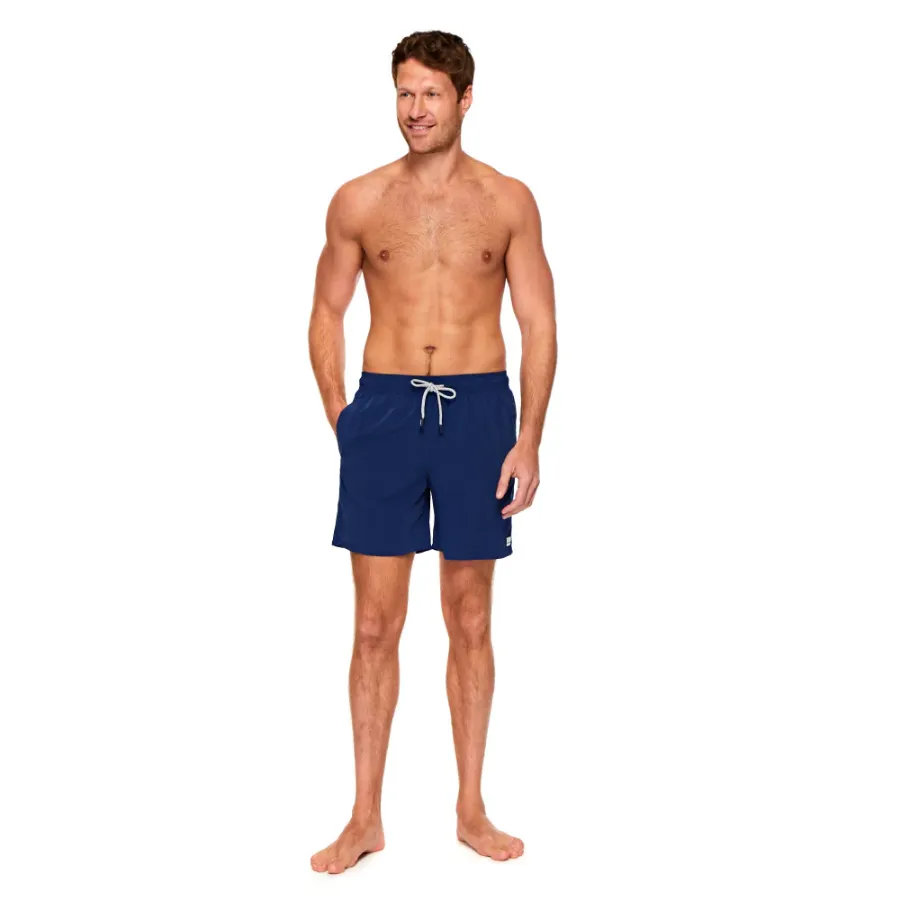 Tom & Teddy Mens Swim Shorts SOLBL - Midnight Blue