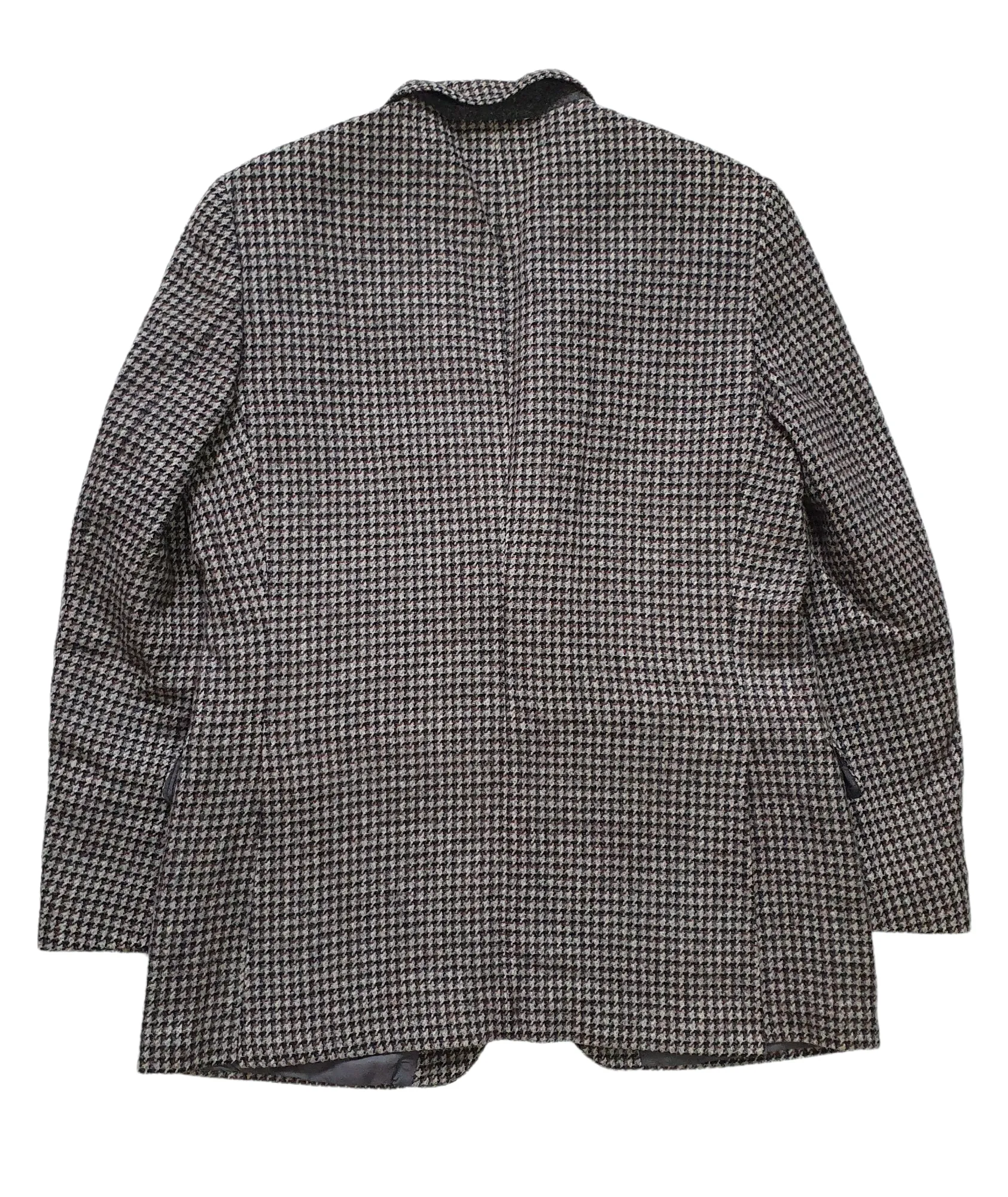 Vintage 'St Michaels' Dogtooth Pure Wool Oversized Blazer (42) XLarge
