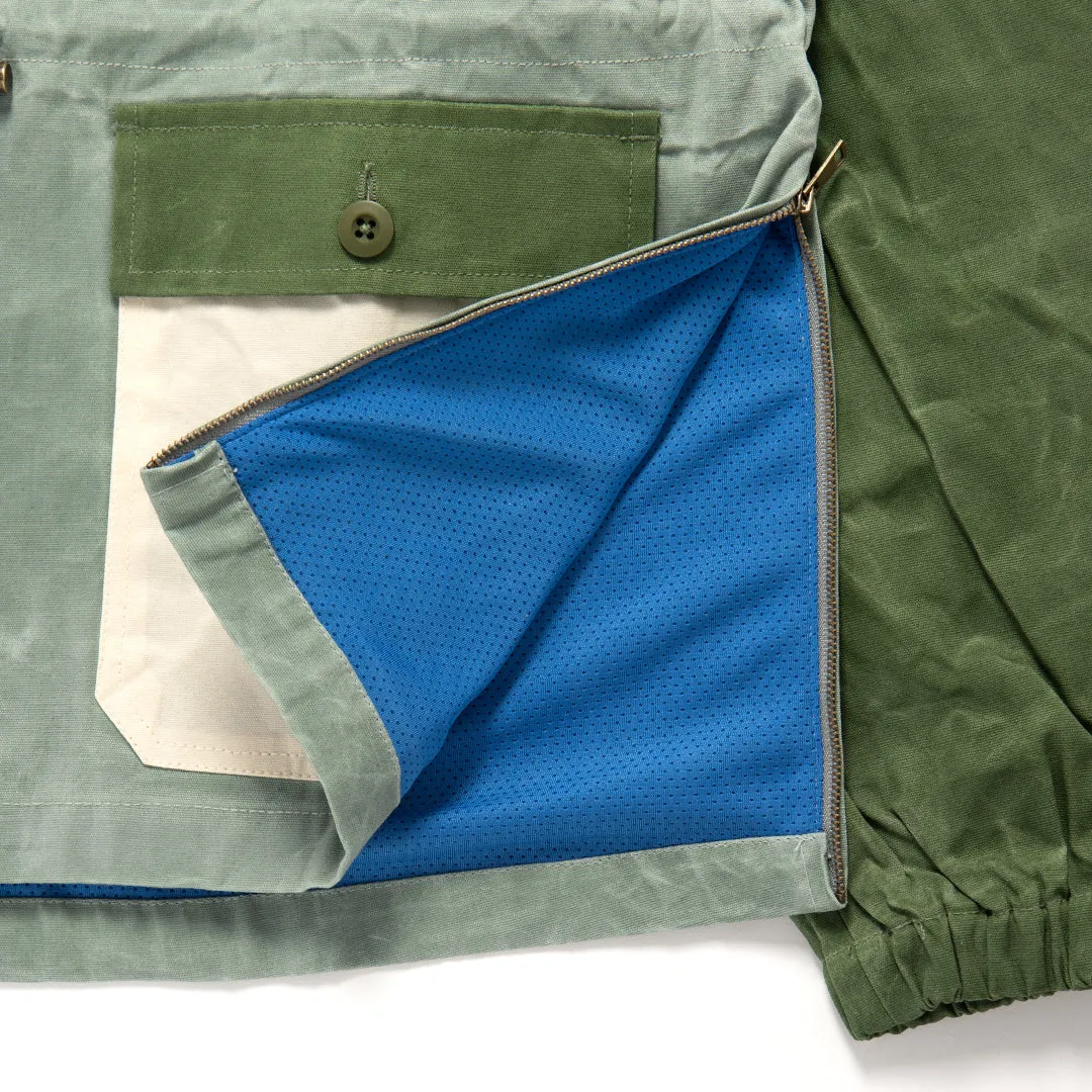 Waxed Canvas 1/4 Zip Parka