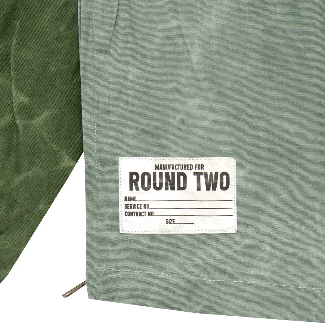 Waxed Canvas 1/4 Zip Parka