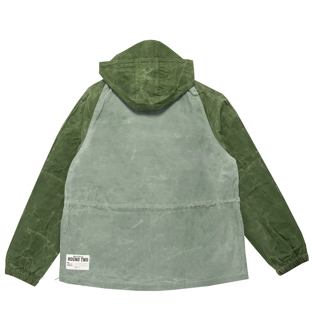 Waxed Canvas 1/4 Zip Parka