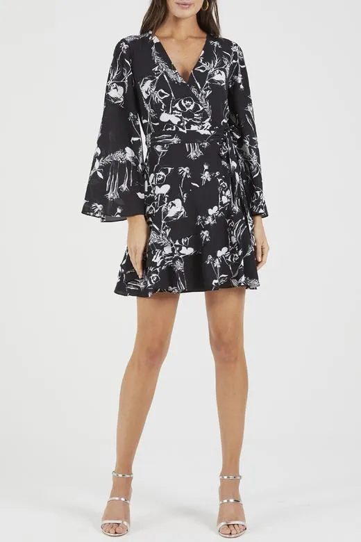 Your Own Way Frill Mini Dress