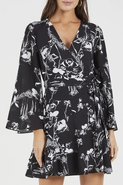 Your Own Way Frill Mini Dress