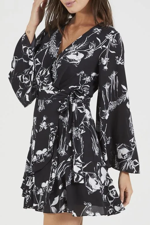 Your Own Way Frill Mini Dress